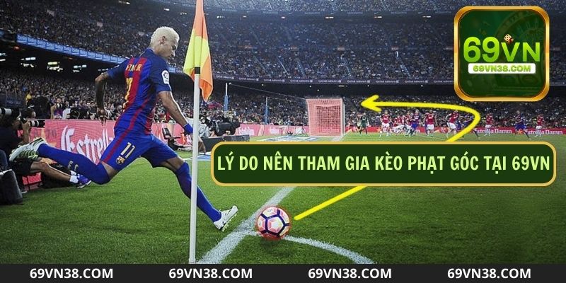 69vn app cung cấp các kèo phạt góc hôm nay hấp dẫn
